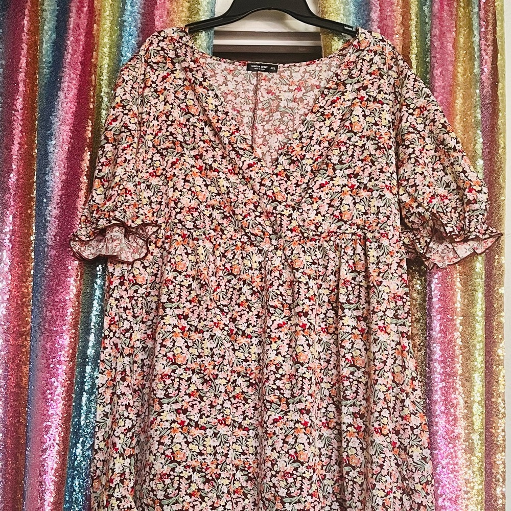 Cottage-core Dress 4X